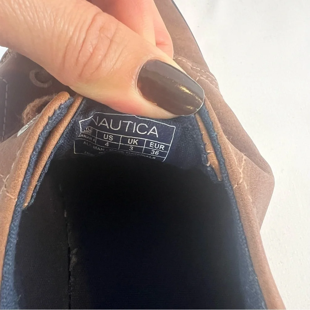 Nautica Boy Shoes Brown Casual Shoes size: USA 4